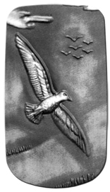 DAROYAL-512-BZ Birds Silver